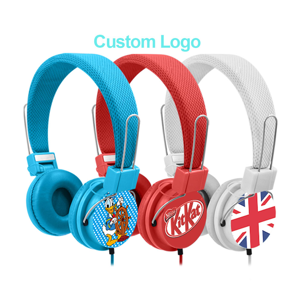 custom headphones with logo in China
