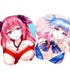 3d anime boob