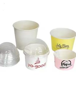 custom paper ice cream cups