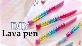how to make lava pen