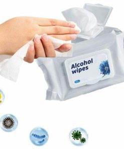 Alcohol Cleaning Wet Wipes Swabs