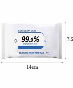 Cleanliness at Your Fingertips Non Alcohol Disinfecting Wet Wipes