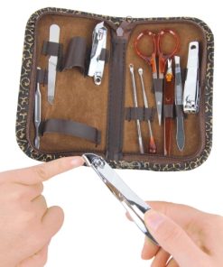 Compact and portable manicure pedicure kit