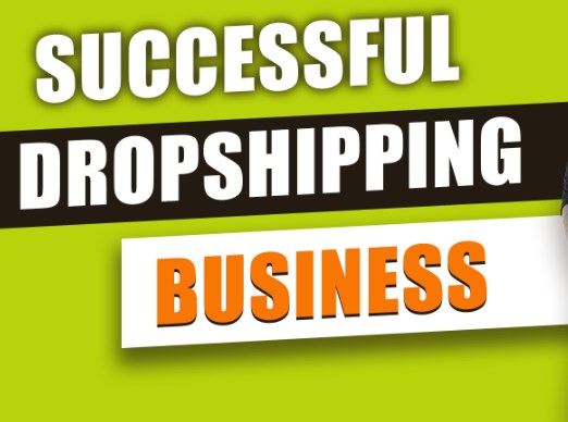 Dropshipping Business A bustling, dynamic e-commerce platform filled with diverse products ready for dropshipping.