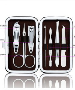 Elegant manicure kit with essential tools