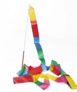 Gymnastic Ribbons Streamers Dance Ribbons Baton Twirling for Artistic Dancing Gymnastics