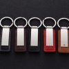 Personalized Blank Leather Keychains in Bulk