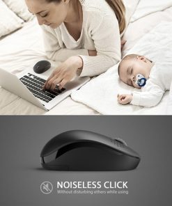 ergonomic design Noiseless Wireless Mouse