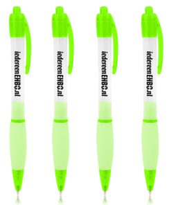 giveaway curvaceous translucent ballpoint pen