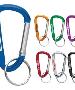 personalized carabiner keychain