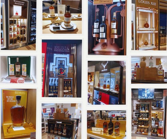 Alcohol Bottle Display 1 Alcohol Bottle Display