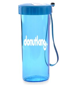 Transparent Water Bottle With Wrist Strap Image 1