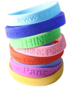 Debossed Awareness Bracelet