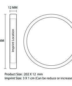 Debossed Wristbands 13 Debossed Awareness Bracelet Image 5