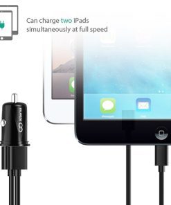 Portable 2 Port USB Car Charger Adapter Image 1