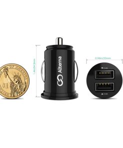 2 Port Usb Car Charger 15 Portable 2 Port USB Car Charger Adapter Image 4