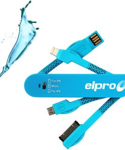 Army Knife Shape 3 In 1 Charger Cable Image 1