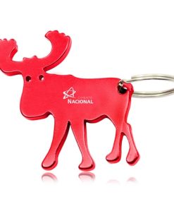 Bottle Opener Keychain Moose Shape 13 Moose Shape Keychain With Opener Image 2