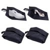Portable Nylon Travel Shoe Bags with Zipper 1 Custom Portable Nylon Travel Shoe Bags with Zipper Closure