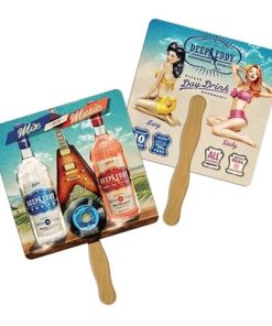 Custom Square Digital Hand Fan