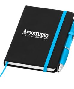 Curvy Pen Noir Notebook