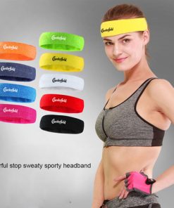 Sports Sweat Band 18 Sports Cotton Sweat Headband Image 6