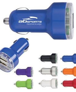 Dual USB Custom Car Chargers
