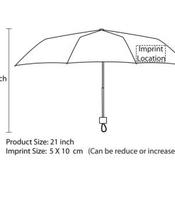 Lightweight and Portable Mini Compact Umbrella 35 Mini Travel Umbrella In Sleeve Image 16