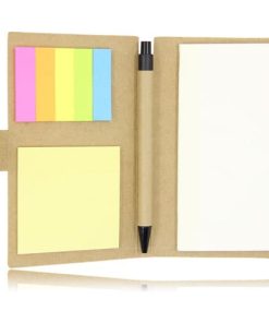 Eco Notepad With Sticky Note And Pen
