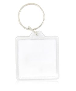 SQUARE Acrylic Key Chains 15 Square Acrylic Key Ring Image 4