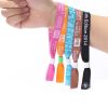 Plastic Wristbands for Events with Snap Closure 2 Snap Closure Wrist Band