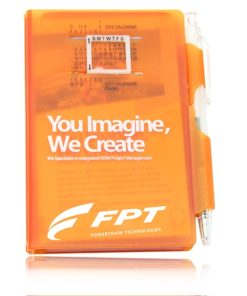 Pocket Calendar With Pen 16 Calendar Notepad With Pen Image 2
