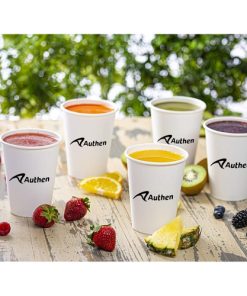 12 oz Custom Printed Recyclable Paper Cup 11 Promotional Paper Hot Cups 12 oz Image 3