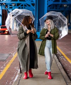 Promotional Clear Umbrella 15 Personalized Clear Bubble Umbrella Image 6