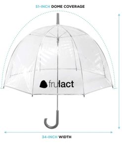 Promotional Clear Umbrella 16 Personalized Clear Bubble Umbrella Image 7