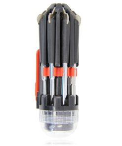 8 In 1 Screwdriver With Flashlight 30 Multi 8 in 1 Screwdriver Set Torch Flashlight Image 13