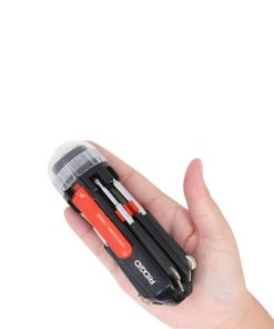 8 In 1 Screwdriver With Flashlight 20 Multi 8 in 1 Screwdriver Set Torch Flashlight Image 3