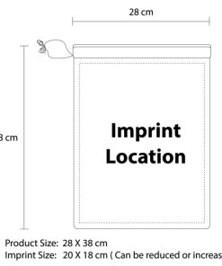 Promotional Solelo Travel Polyester Drawstring 19 210D Polyester Drawstring Shoe Bag Image 8