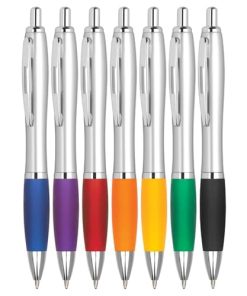 Rubber Grip Custom Ballpoint Pen