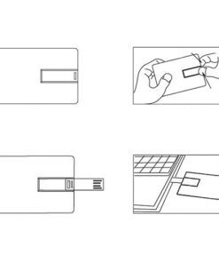 Credit Card Flash Drive 13 8GB Credit Card USB Flash Drive Image 4