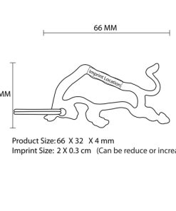 Bull Aluminum Bottle Opener Key Chain 19 Bull Shaped Bottle Opener Keychain Image 8