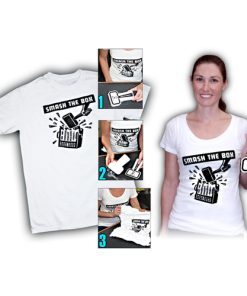 Compressed T-shirt 11 Custom Shape Compress T-Shirt Image 2