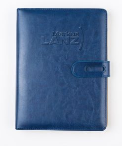 Leather Journal Pen Sets Personalized 12 Corporate Leather Notebook & Roller Pen Gift Set Image 4