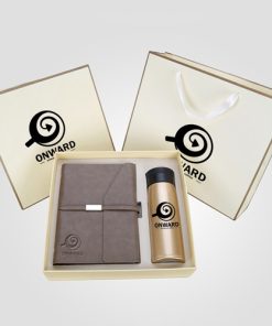 Business Notebook Vacuum Bottle Gift Set 12 Business Notebook & Vaccum Bottle Gift Set Image 4