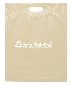 Customized Wholesale Die Cut Handle Bags 10 Die Cut Handle Shopping Plastic Bag Image 2