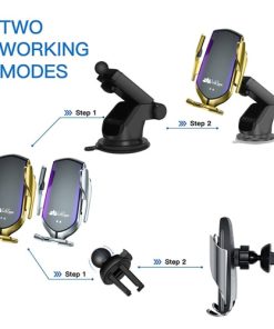 Promotional Automatic Clamping Wireless Charger Image 1