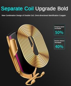 Auto-Clamping Wireless Car Charger 21 Promotional Automatic Clamping Wireless Charger Image 4