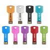 USB Key Flash Drives Customized with Logo 2 8GB Key Shape Flash Drive