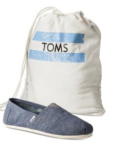 Natural Cotton Drawstring Shoe Bag