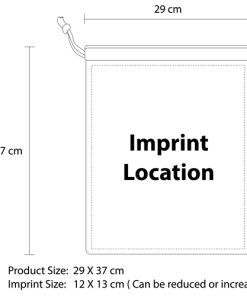 Reusable Cotton Shoe Bags with Drawstring 21 Natural Cotton Drawstring Shoe Bag Image 9